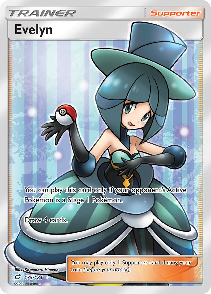 Evelyn (175/181) [Sun & Moon: Team Up] | Eastridge Sports Cards & Games