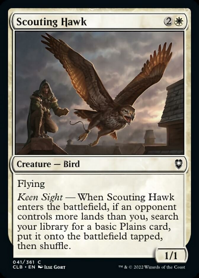 Scouting Hawk [Commander Legends: Battle for Baldur's Gate] | Eastridge Sports Cards & Games