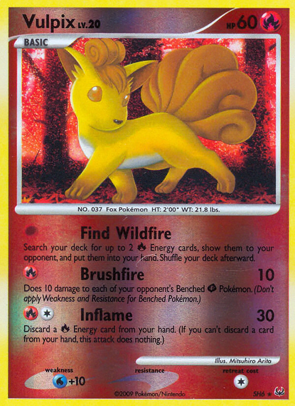 Vulpix (SH6) [Platinum: Base Set] | Eastridge Sports Cards & Games