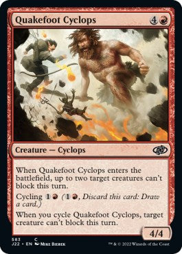 Quakefoot Cyclops [Jumpstart 2022] | Eastridge Sports Cards & Games