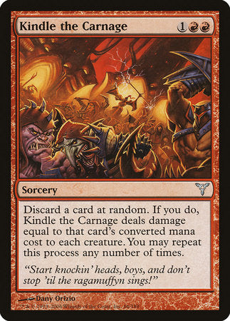 Kindle the Carnage [Dissension] | Eastridge Sports Cards & Games