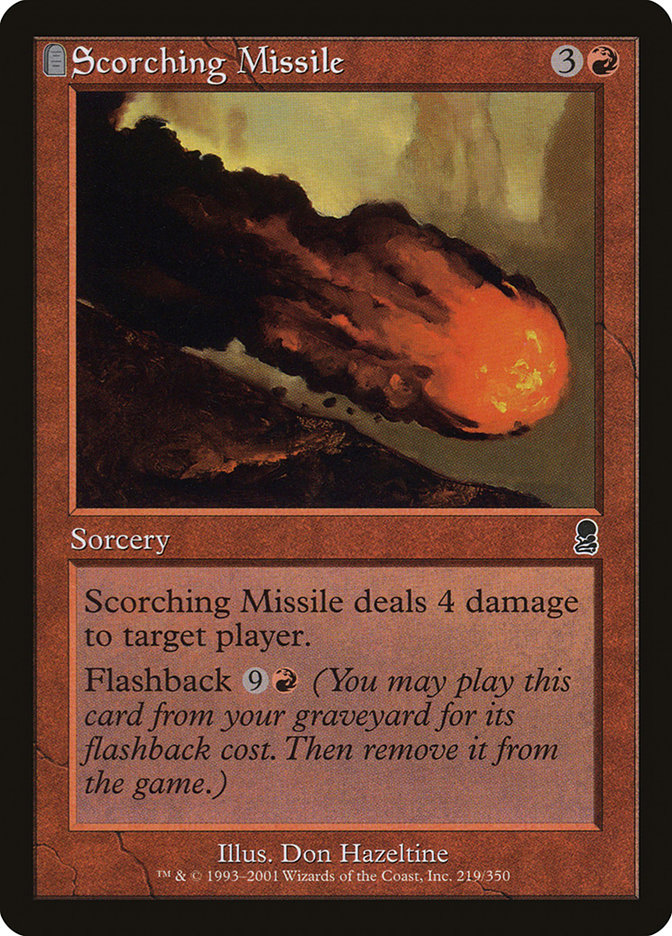 Scorching Missile [Odyssey] | Eastridge Sports Cards & Games