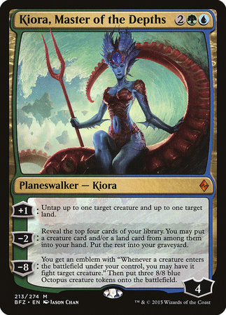 Kiora, Master of the Depths [Battle for Zendikar] | Eastridge Sports Cards & Games