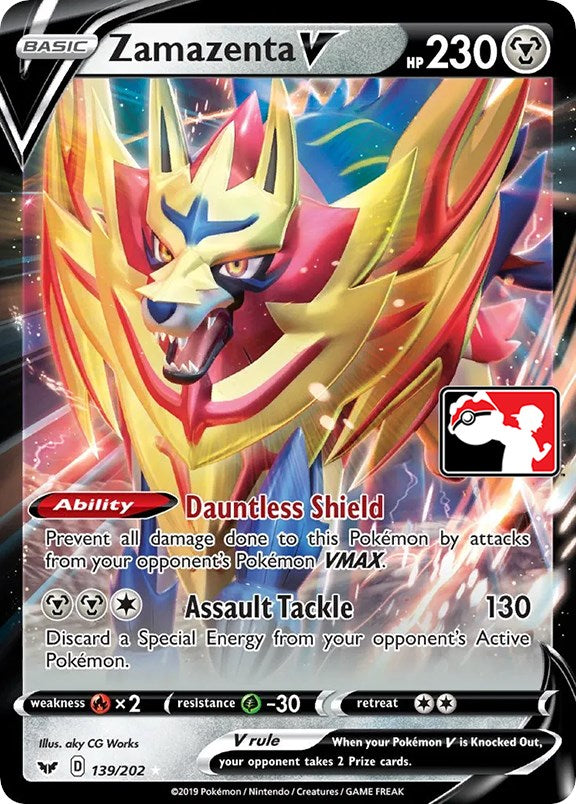 Zamazenta V (139/202) [Prize Pack Series One] | Eastridge Sports Cards & Games