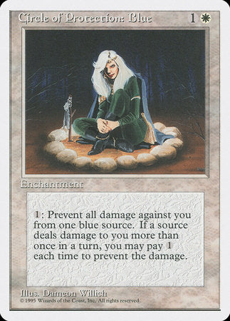 Circle of Protection: Blue [Fourth Edition] | Eastridge Sports Cards & Games