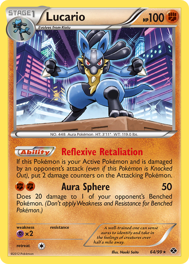 Lucario (64/99) [Black & White: Next Destinies] | Eastridge Sports Cards & Games