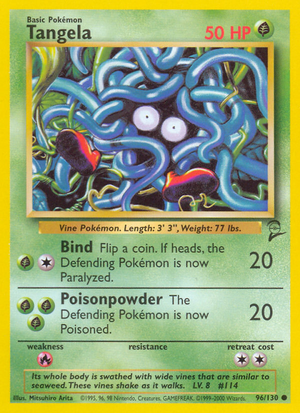 Tangela (96/130) [Base Set 2] | Eastridge Sports Cards & Games