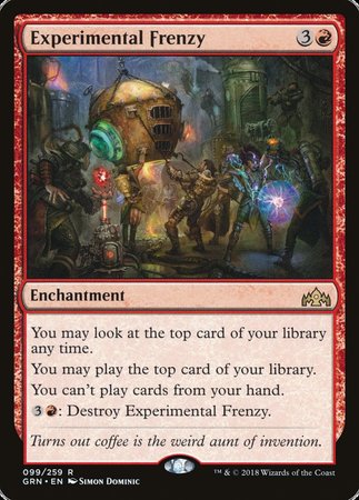 Experimental Frenzy [Guilds of Ravnica] | Eastridge Sports Cards & Games