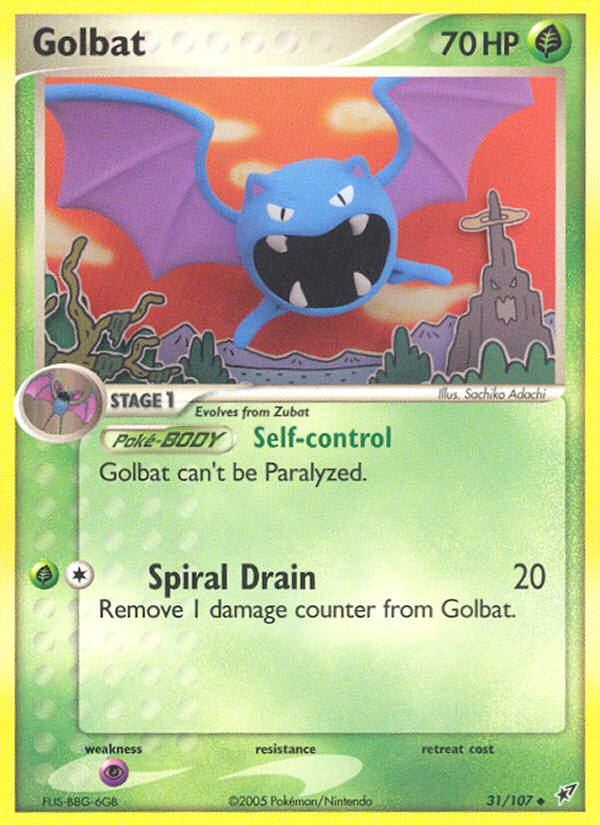 Golbat (31/107) [EX: Deoxys] | Eastridge Sports Cards & Games