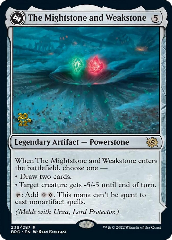 The Mightstone and Weakstone [The Brothers' War: Prerelease Promos] | Eastridge Sports Cards & Games