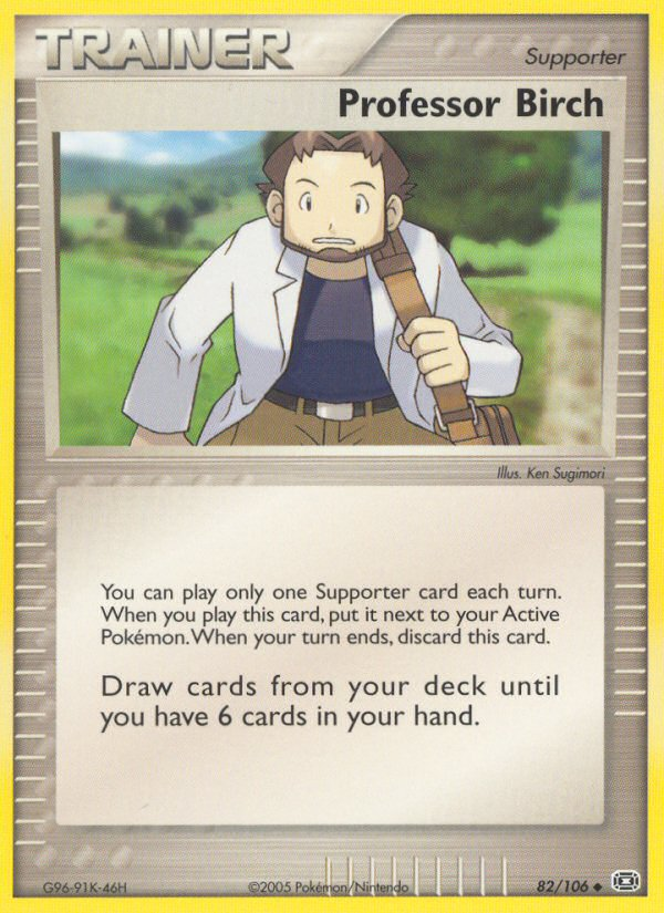 Professor Birch (82/106) [EX: Emerald] | Eastridge Sports Cards & Games