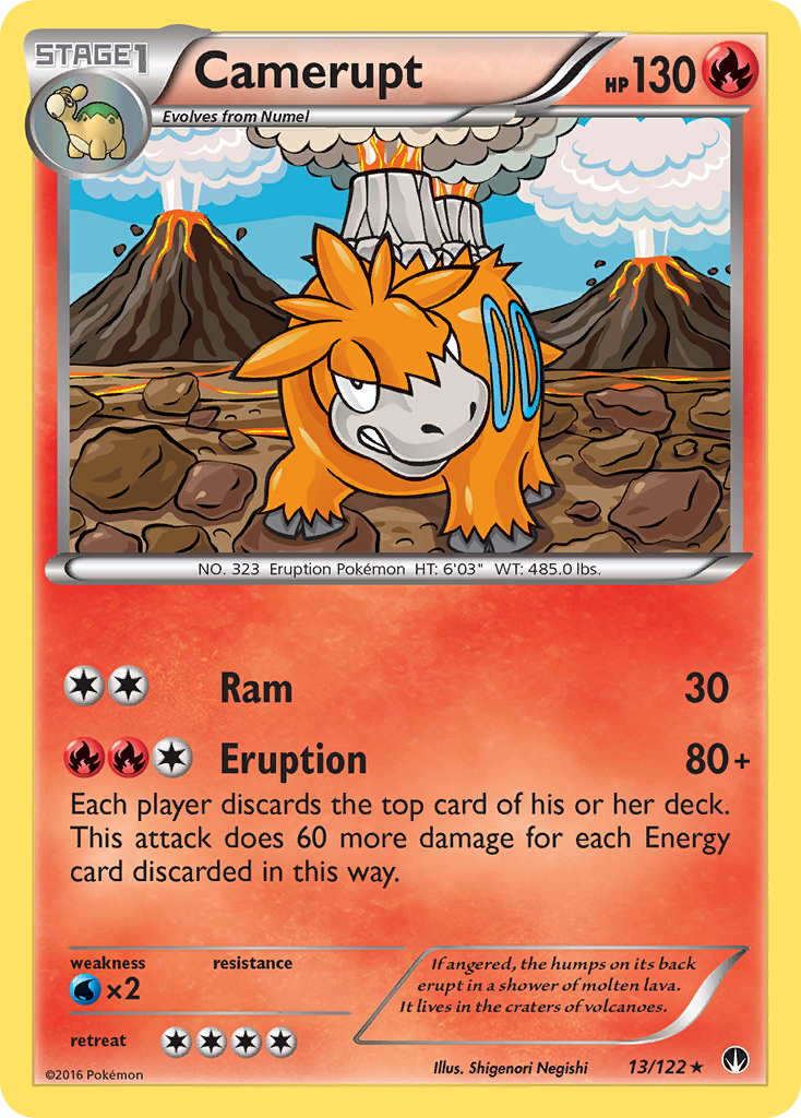 Camerupt (13/122) [XY: BREAKpoint] | Eastridge Sports Cards & Games