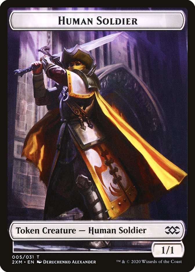 Human Soldier Token [Double Masters] | Eastridge Sports Cards & Games