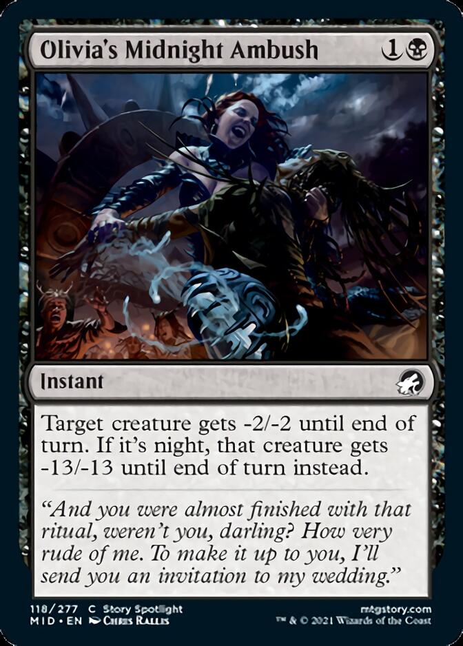 Olivia's Midnight Ambush [Innistrad: Midnight Hunt] | Eastridge Sports Cards & Games