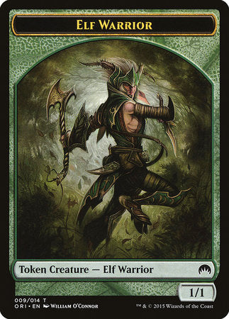Elf Warrior Token [Magic Origins Tokens] | Eastridge Sports Cards & Games