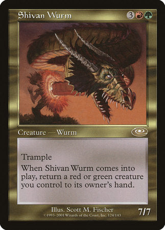 Shivan Wurm [Planeshift] | Eastridge Sports Cards & Games