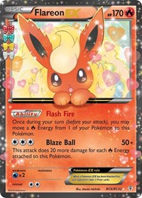 Flareon EX (RC6/RC32) [Generations: Radiant Collection] | Eastridge Sports Cards & Games