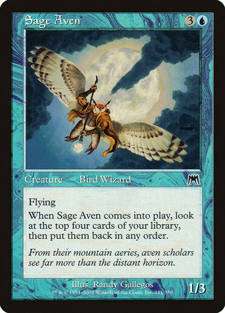 Sage Aven [Onslaught] | Eastridge Sports Cards & Games