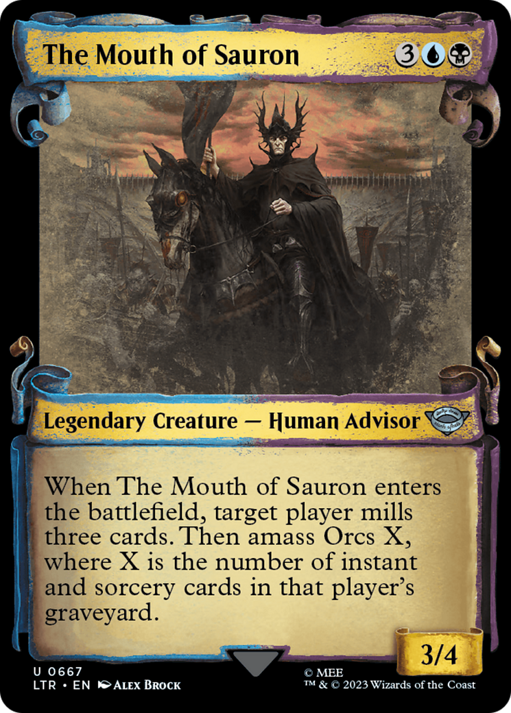 The Mouth of Sauron [The Lord of the Rings: Tales of Middle-Earth Showcase Scrolls] | Eastridge Sports Cards & Games