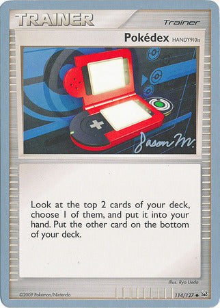 Pokedex HANDY910is (114/127) (Queengar - Jason Martinez) [World Championships 2009] | Eastridge Sports Cards & Games