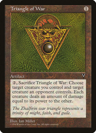 Triangle of War [Visions] | Eastridge Sports Cards & Games