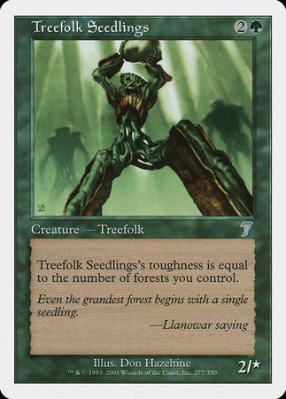 Treefolk Seedlings [Seventh Edition] | Eastridge Sports Cards & Games