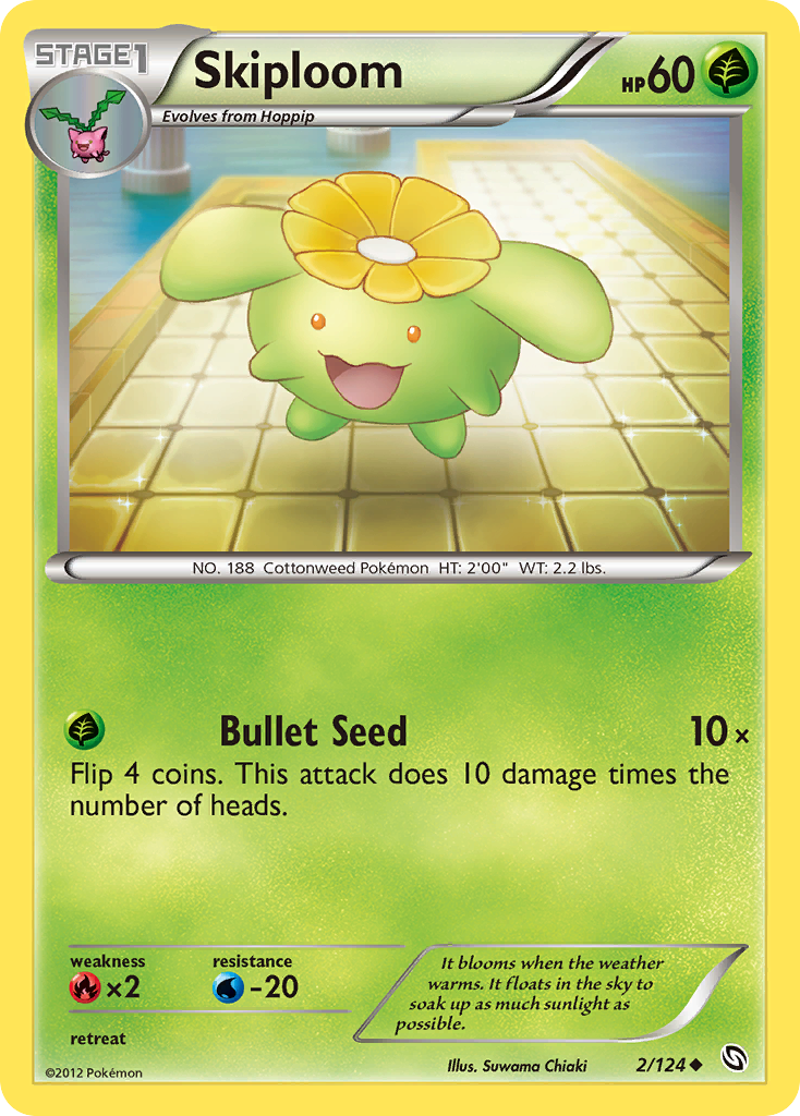 Skiploom (2/124) [Black & White: Dragons Exalted] | Eastridge Sports Cards & Games