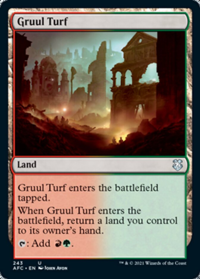 Gruul Turf [Dungeons & Dragons: Adventures in the Forgotten Realms Commander] | Eastridge Sports Cards & Games