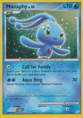 Manaphy (4/12) [Diamond & Pearl: Trainer Kit - Manaphy] | Eastridge Sports Cards & Games