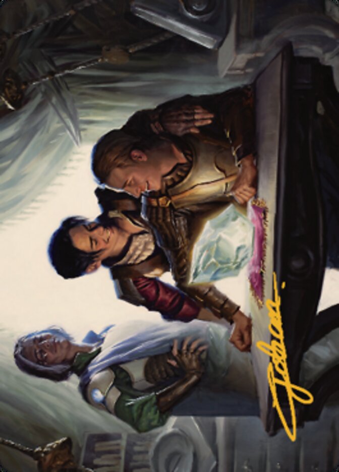 Tocasia's Welcome Art Card (Gold-Stamped Signature) [The Brothers' War Art Series] | Eastridge Sports Cards & Games