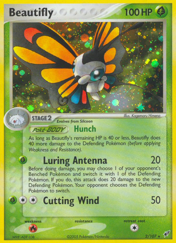 Beautifly (2/107) [EX: Deoxys] | Eastridge Sports Cards & Games