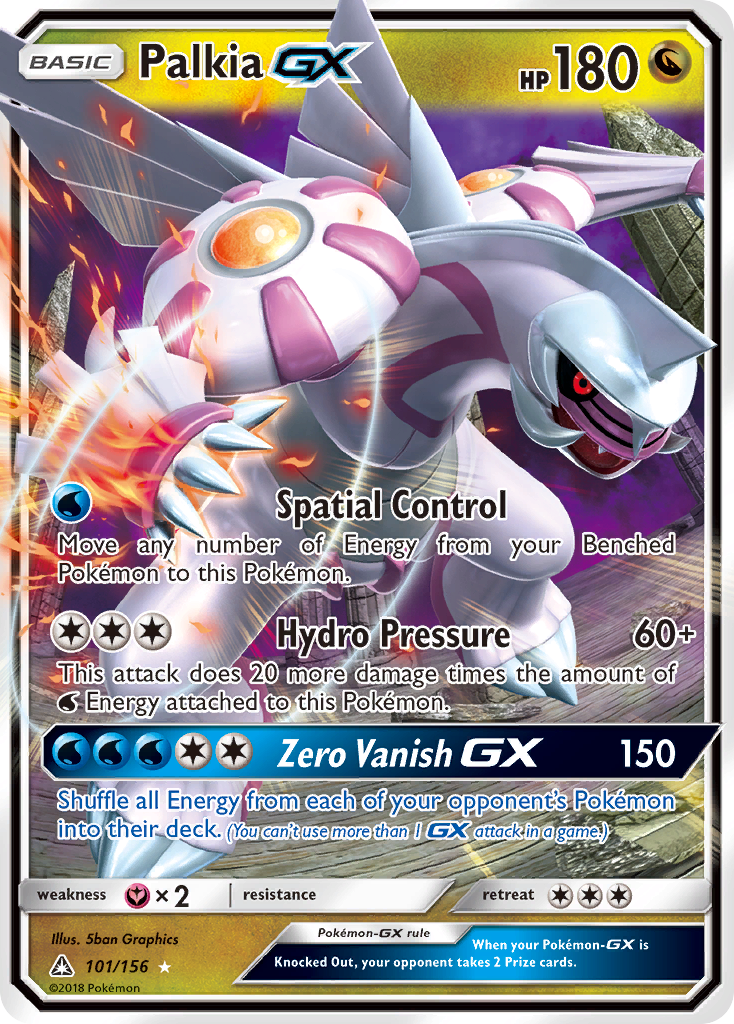 Palkia GX (101/156) [Sun & Moon: Ultra Prism] | Eastridge Sports Cards & Games