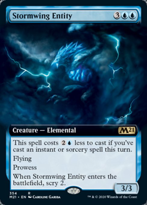 Stormwing Entity (Extended Art) [Core Set 2021] | Eastridge Sports Cards & Games