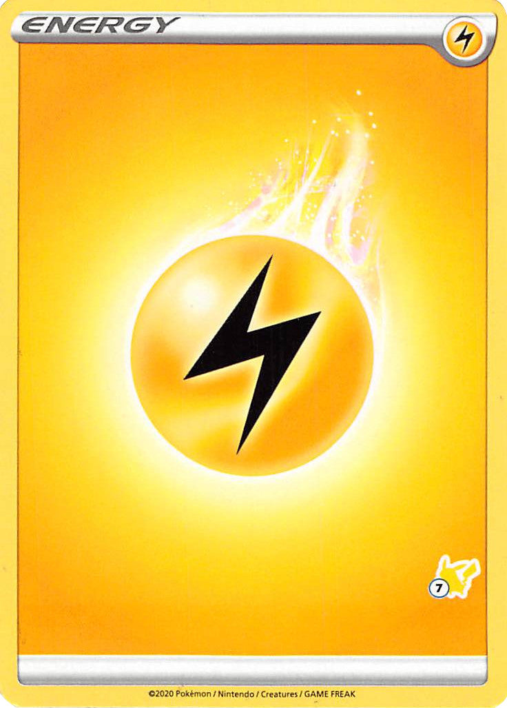 Lightning Energy (Pikachu Stamp #7) [Battle Academy 2022] | Eastridge Sports Cards & Games