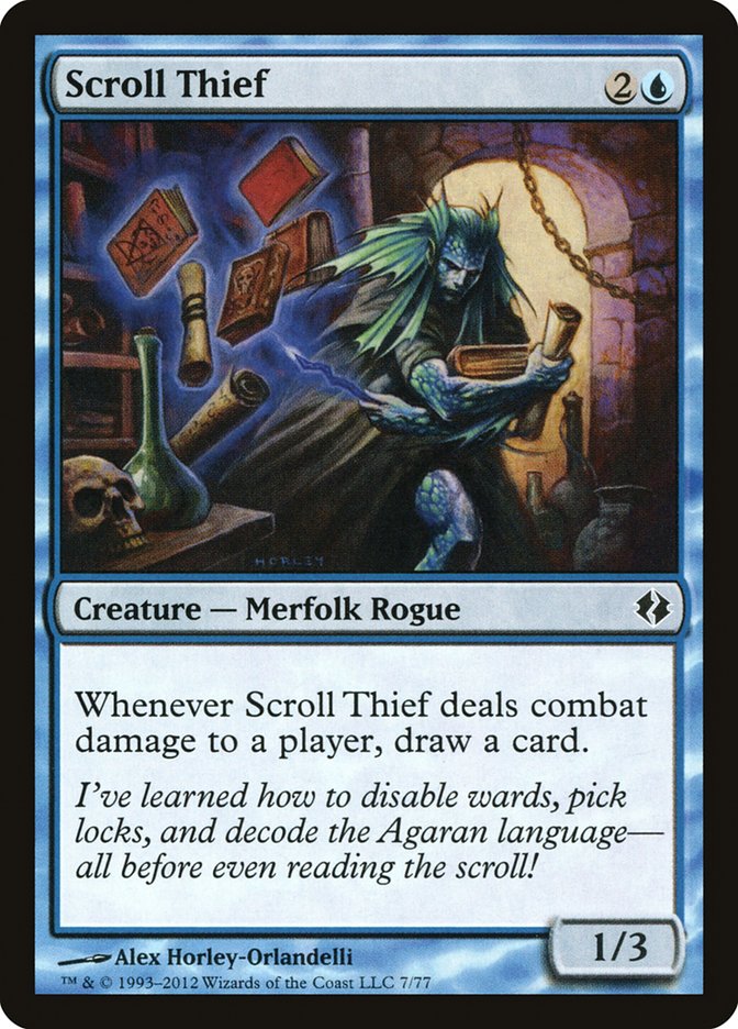 Scroll Thief [Duel Decks: Venser vs. Koth] | Eastridge Sports Cards & Games