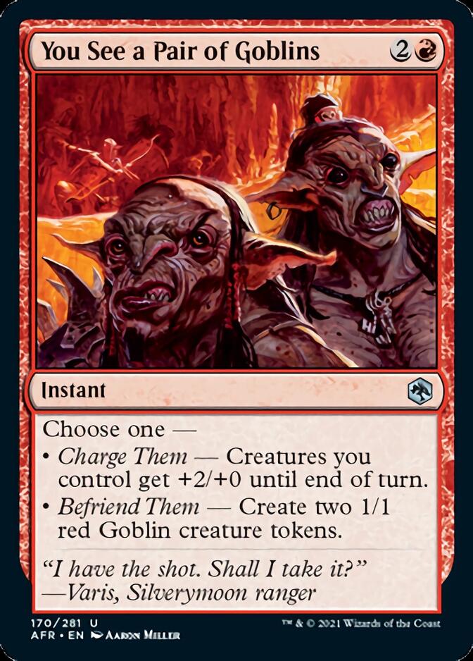 You See a Pair of Goblins [Dungeons & Dragons: Adventures in the Forgotten Realms] | Eastridge Sports Cards & Games