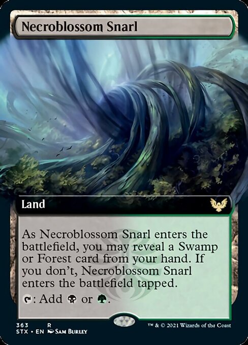 Necroblossom Snarl (Extended) [Strixhaven: School of Mages] | Eastridge Sports Cards & Games