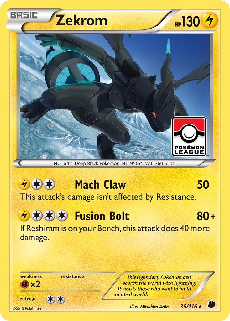 Zekrom (39/116) [Black & White: Plasma Freeze] | Eastridge Sports Cards & Games