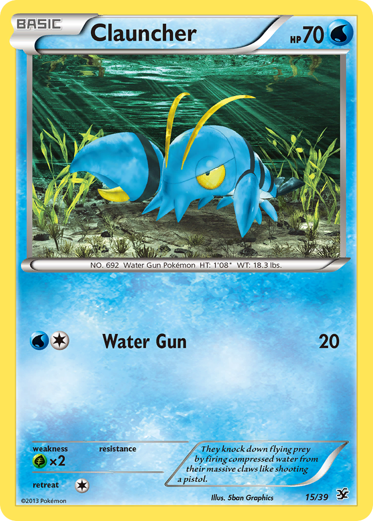 Clauncher (15/39) [XY: Kalos Starter Set] | Eastridge Sports Cards & Games