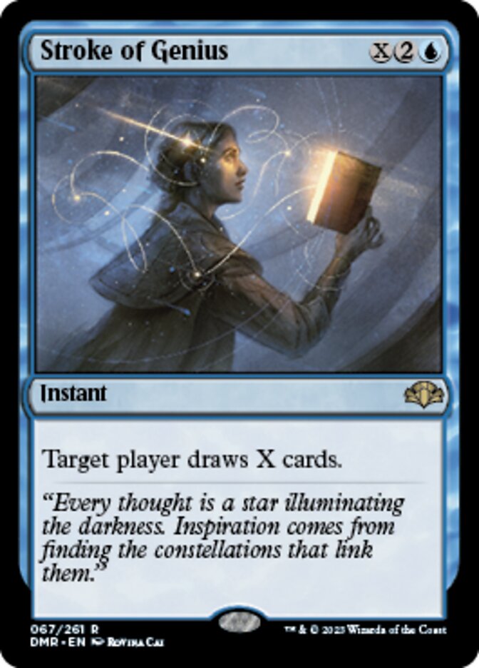 Stroke of Genius [Dominaria Remastered] | Eastridge Sports Cards & Games