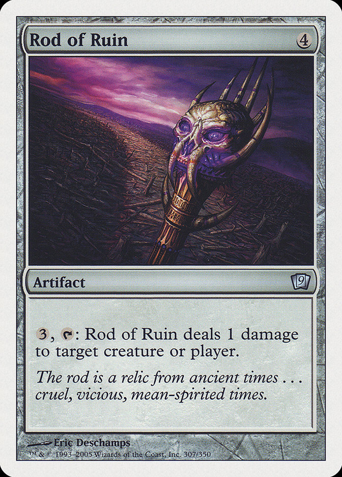 Rod of Ruin [Ninth Edition] | Eastridge Sports Cards & Games