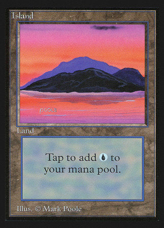 Island (Blue)(IE) [Intl. Collectors’ Edition] | Eastridge Sports Cards & Games