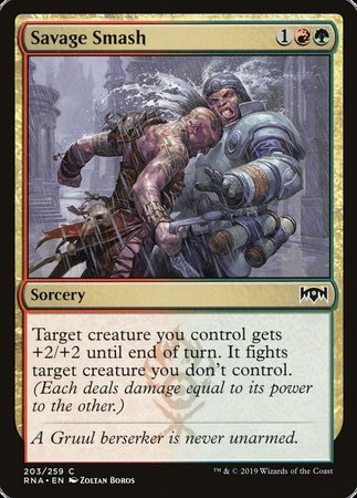 Savage Smash [Ravnica Allegiance] | Eastridge Sports Cards & Games