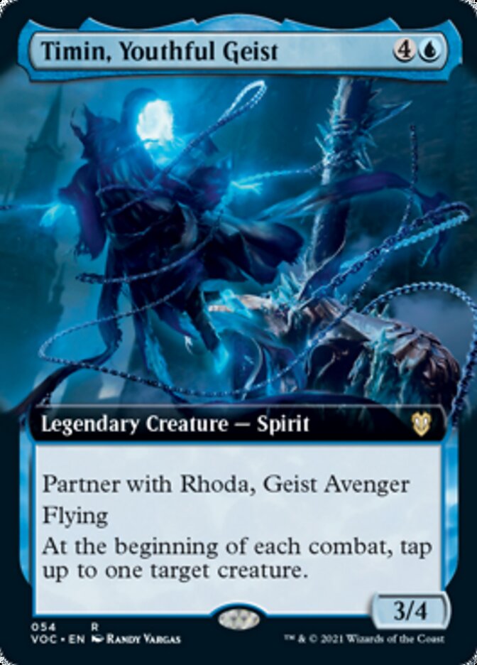 Timin, Youthful Geist (Extended) [Innistrad: Crimson Vow Commander] | Eastridge Sports Cards & Games