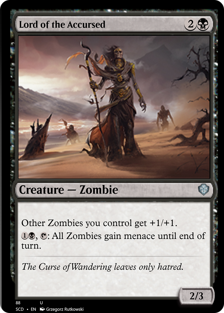 Lord of the Accursed [Starter Commander Decks] | Eastridge Sports Cards & Games