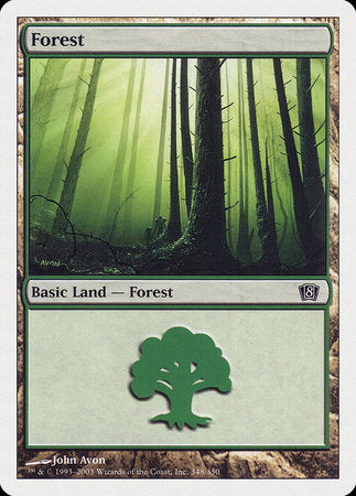 Forest (348) [Eighth Edition] | Eastridge Sports Cards & Games