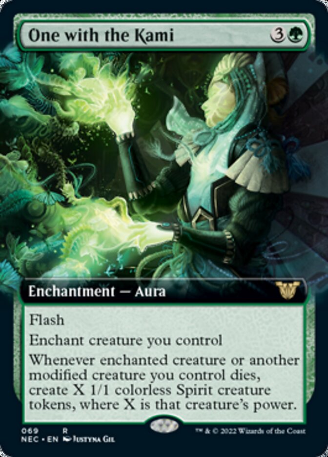 One with the Kami (Extended) [Kamigawa: Neon Dynasty Commander] | Eastridge Sports Cards & Games