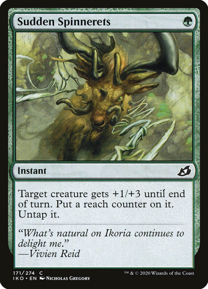 Sudden Spinnerets [Ikoria: Lair of Behemoths] | Eastridge Sports Cards & Games