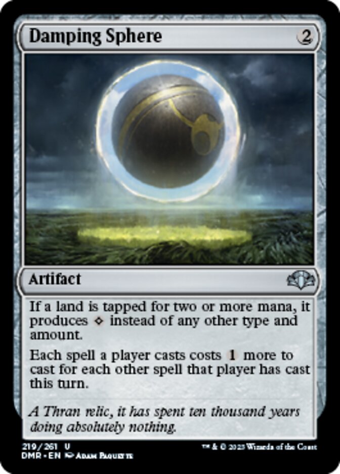 Damping Sphere [Dominaria Remastered] | Eastridge Sports Cards & Games