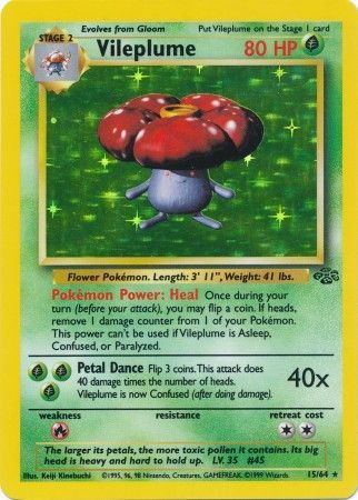 Vileplume (15/64) [Jungle Unlimited] | Eastridge Sports Cards & Games